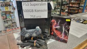 Ankauf PS3 Superslim 500GB Konsole 75Euro #ps3 #sonyps3 #ps3gamer #ps3gaming #SonyPS3 #sonyplaystation3 #sonyplaystation3game #ps3game #ps3games #ps3gamescollector #videogames #videogameshop #powergames