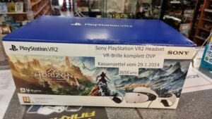 Ankauf Sony PlayStation VR2 Headset VR-Brille komplett OVPKassenzettel vom 29.1.2024 365Euro
#ps5 #sonyps5 #playstation5 #sonyps5 #sony #playstation5 #sonyps5 #ps5kamera #ps5vr2 #VR2 #vr2brille #gameshop #powergames